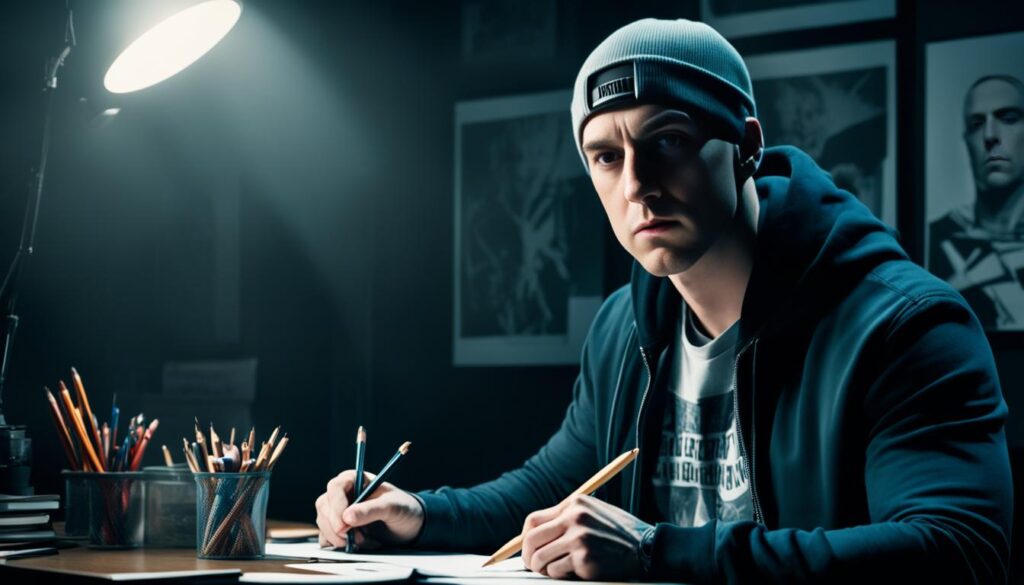 Eminem Marvel sketch
