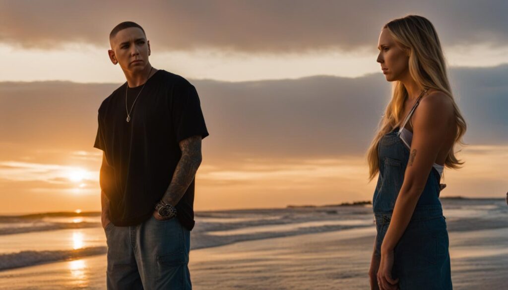 Eminem with his daughter Hailie Jade Scott Mathers