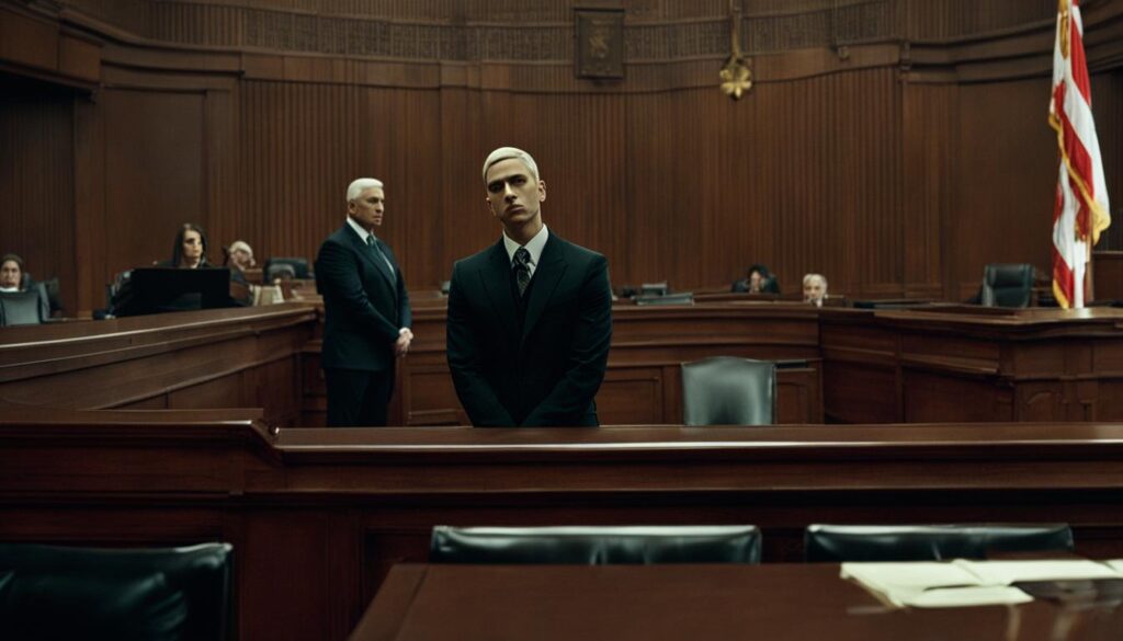 Eminem's courtroom drama