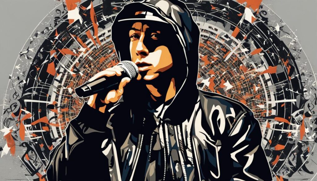 Eminem’s hand preference and creative expression