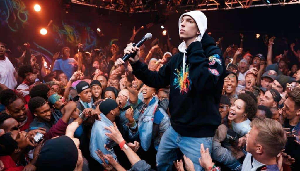 Eminem's rise in hip-hop