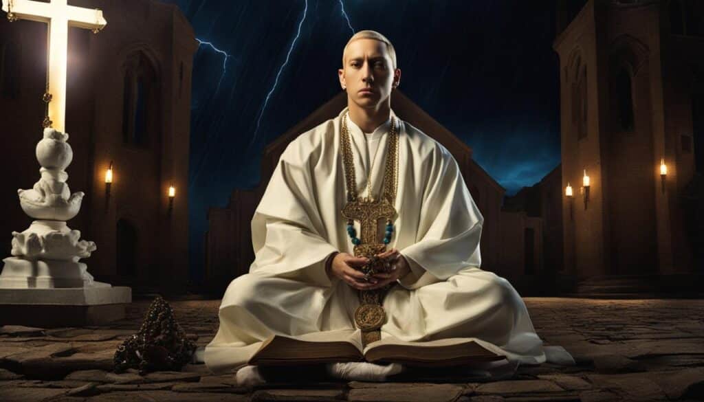 Eminem's spiritual beliefs