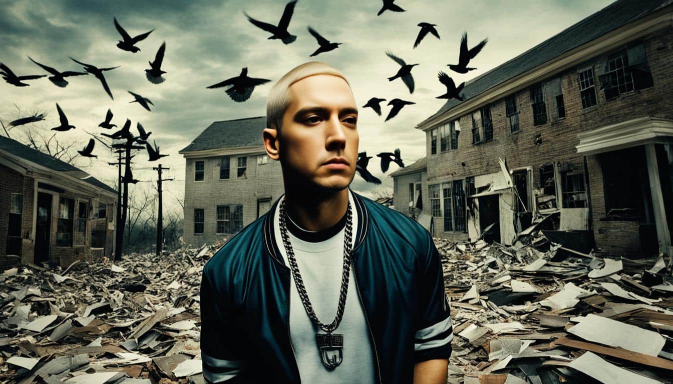 what is the meaning of mockingbird by eminem